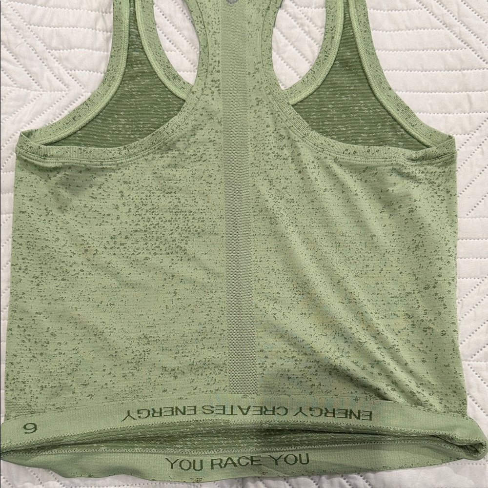 Lululemon Green Racerback Tank Top - Picture 5 of 5